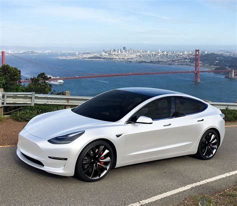 Tesla Motors Club On Instagram “pearl White Model 3 💥” Tesla Car
