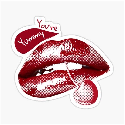 Youre Yummy Sticker By Riniwijaya Redbubble