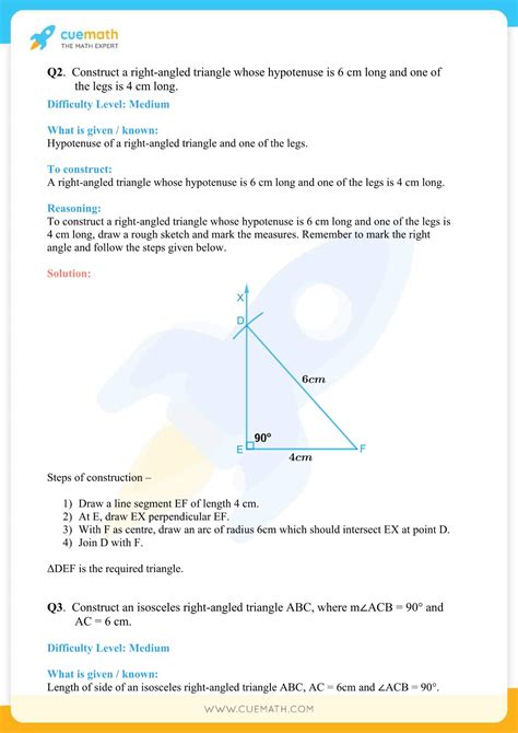 Ncert Solutions Class 7 Maths Chapter 10 Practical Geometry Access Pdf