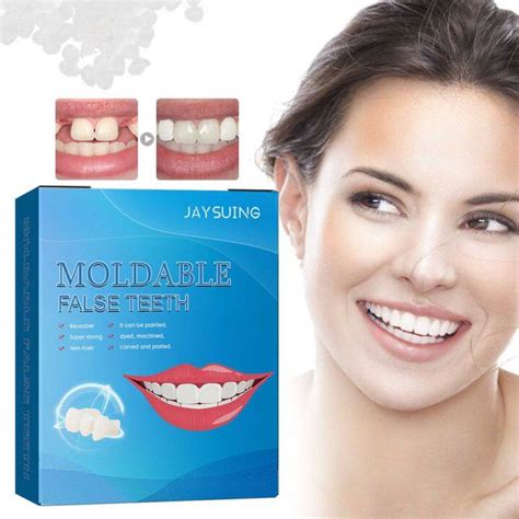 Plastic Teeth Glue Makeup Dentures Modified Temporary Filling Teeth