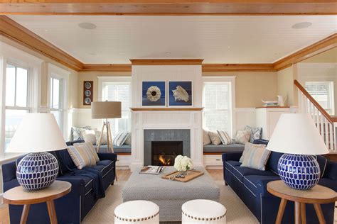 Nantucket Waterfront Home Simplistic Elegant Contemporary Decor