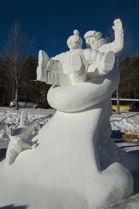1st Place At The International Snow Sculpture Championships In