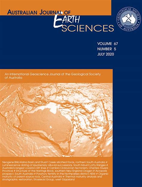 Australian Journal Of Earth Sciences Vol 67 No 5