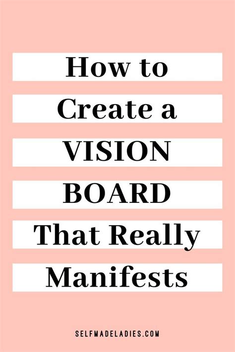 How To Make A Vision Board That Really Works In 5 Simple Steps