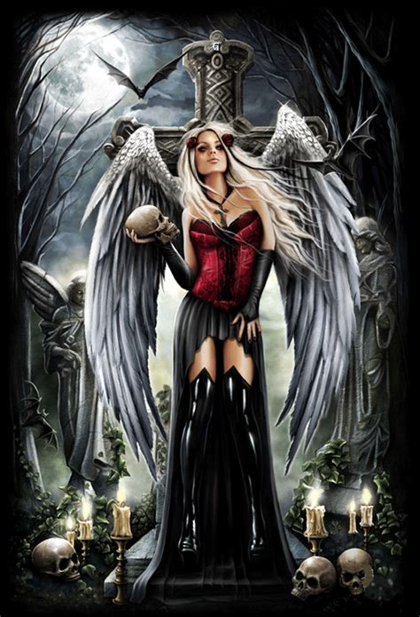 Hot Angel Gothic Fantasy Art Beautiful Dark Art Dark Fantasy Art
