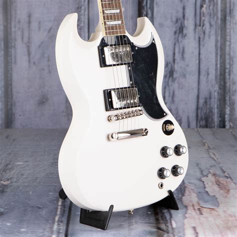Epiphone 1961 Les Paul Sg Standard Aged Classic White For Sale