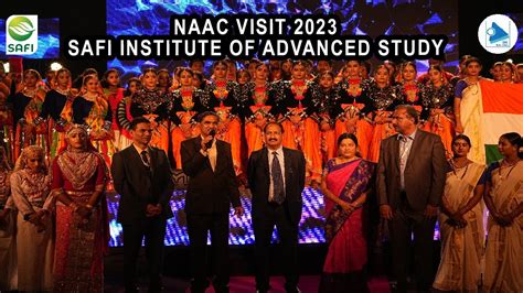 Naac Peer Team Visit At Safi Institute Of Advanced Study 2023 Sias