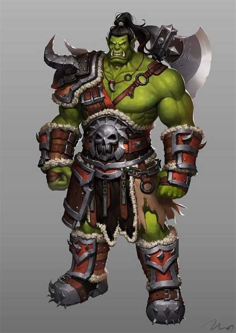 Dungeons And Dragons Orcs And Half Orcs Inspirational Fantasy