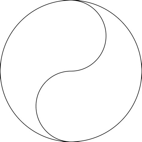 Design Similar To Yin Yang Symbol Clipart Etc