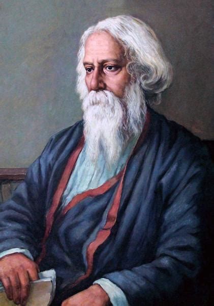 Rabindranath tagore was born on may 6, 1861 in calcutta, bengal presidency, british india. Portrait Of Gurudev Rabindranath Tagore - Posters by ...