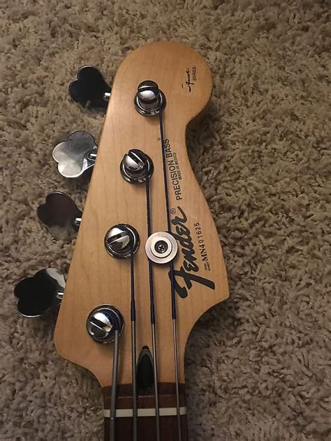 Fender Squier Series Standard Precision Bass 1992 1996 Reverb