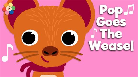Pop Goes The Weasel With Lyrics Music Videos Babyfirst Tv Youtube