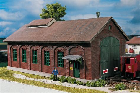 Piko Ho 61823 Hobby Line Burgstein Loco Shed Building Kit