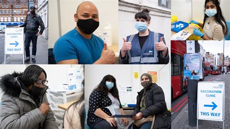 Patients of community health clinics. Walk-in COVID-19 Vaccination clinic success at Streatham ...