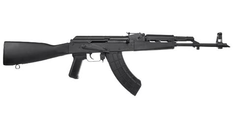 Century Arms Wasr 10 762x39mm Ak 47 With Black Synthetic Stock