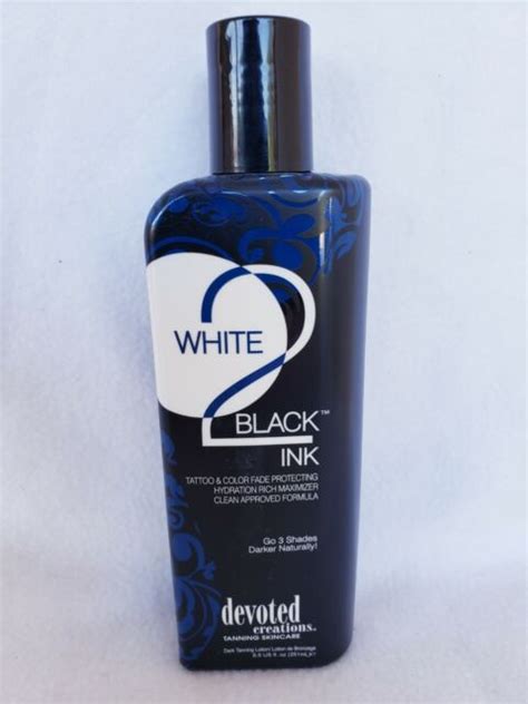 White 2 Black Ink Devoted Creations Maximizer Tanning Lotion 85 Oz Ebay