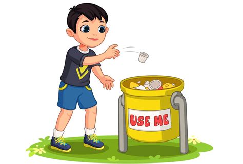 top 54 imagen dibujos de niños tirando basura ecover mx