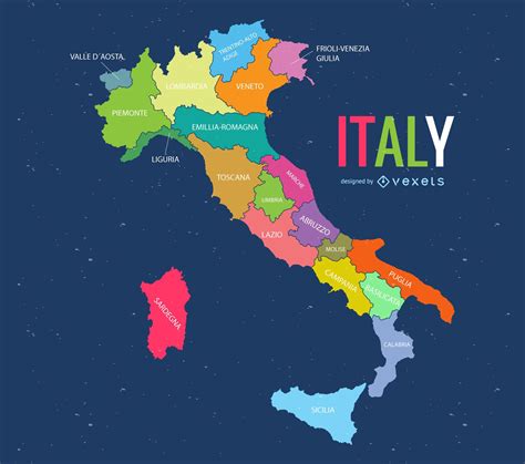 Mapa Italiano