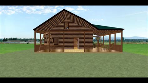 Conestoga Log Cabin Kit Tour Custom Hickory Hill Youtube