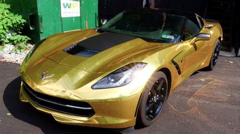 My New Gold Corvette Stingray Youtube
