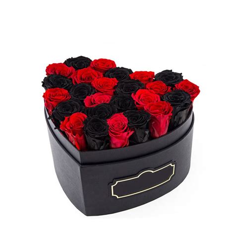 The box consists of a base and a lid. Custom Elegant With Lid Heart Shape Black Paper Gift ...