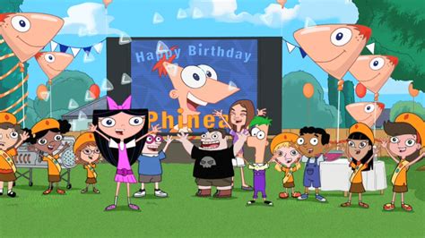 Phineas Birthday Clip O Rama Phineas And Ferb Wiki Fandom