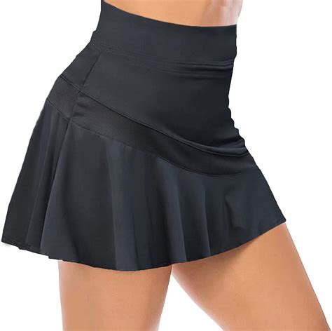 Coorun Skorts Skirts For Women With Pockets Pleated Tennis Skirts
