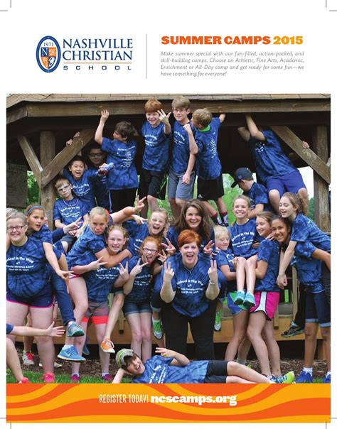 Ncs Summer Camps 2015 By Nashville Christian School Issuu