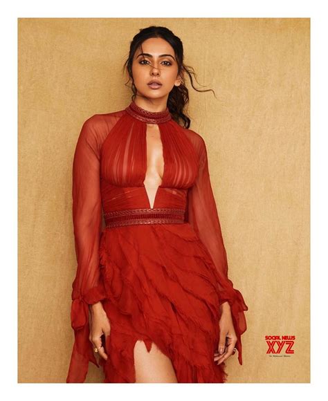 Actress Rakul Preet Singh Red Hot Stills From Vogue Beauty Awards