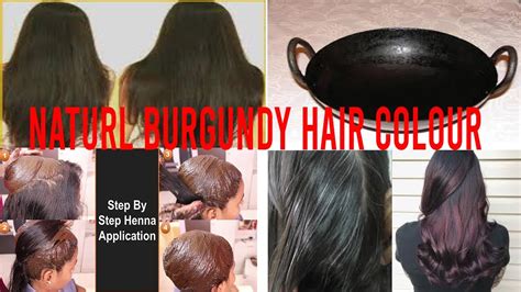 100 Natural Burgundyred Marron Hair Color How To Mix Beetroot With