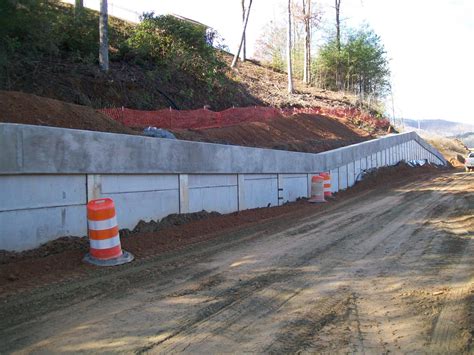 Retaining Wall Construction R E Burns And Sons Co Inc
