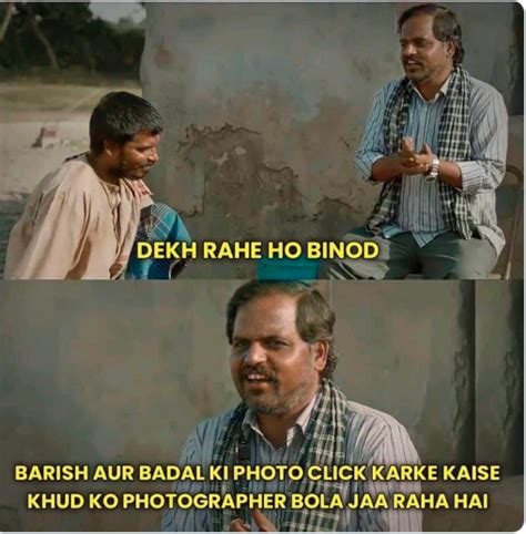 Panchayat 2 Binod And Banrakas Memes Dekh Raha Hai Binod Funny Memes Goes Viral On Internet News