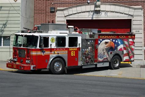 Fdny Squad 61 Seagrave Fire Trucks Chicago Fire Department Fdny