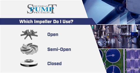 Open Closed And Semi Open Impellers Whats The Difference