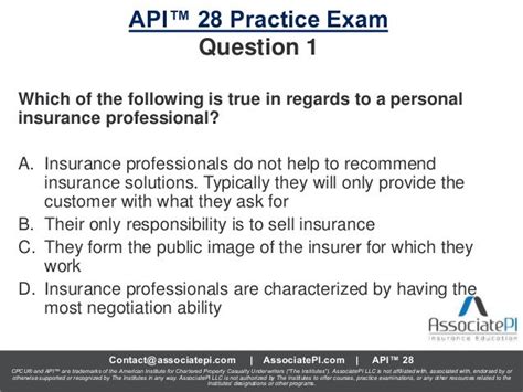 Api™ 28 Practice Exam Questions Api™ 28 Series Part 4