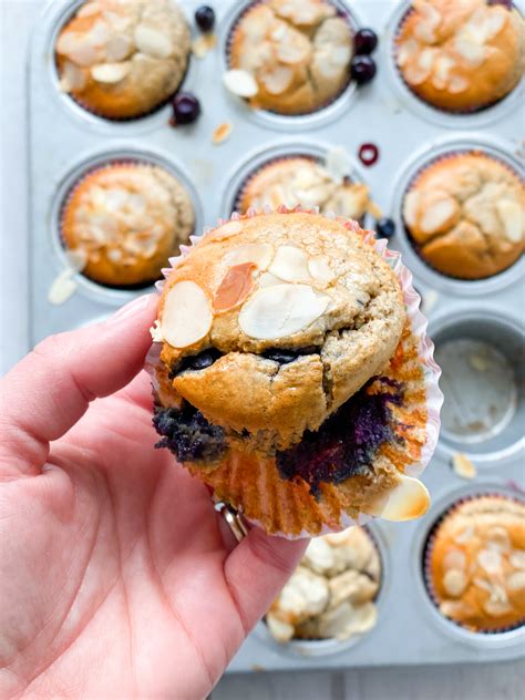 Ontbijt Muffins met blauwe bessen Recept