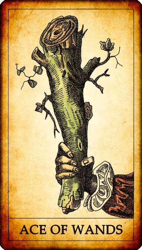 Maybe you would like to learn more about one of these? The Suit of Wands in the Tarot