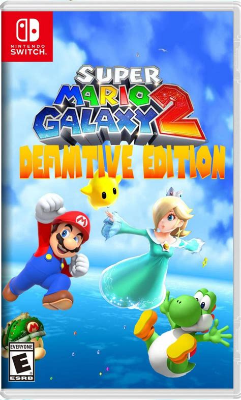 First released may 23, 2010. I made boxart for if Super Mario Galaxy 2 was remade on ...