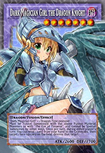 Buy Yu Gi Oh Dark Magician Girl The Dragon Knight Super Rare Custom Art Orica 1 Online At
