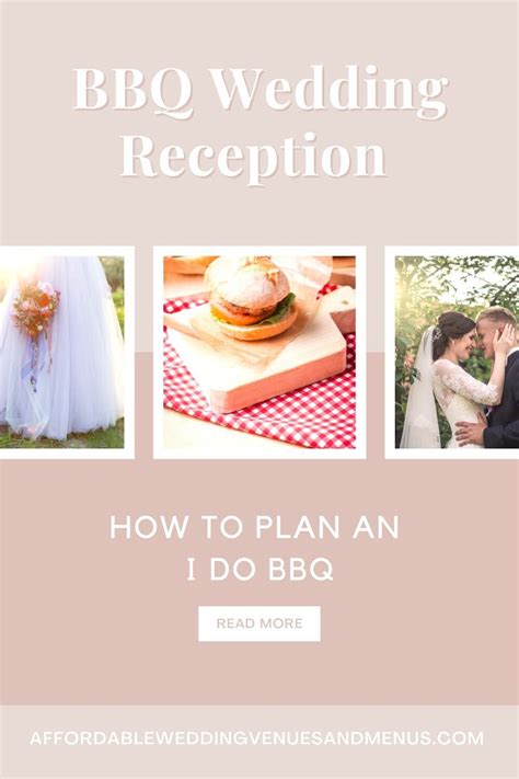 Bbq Wedding Reception How To Plan An I Do Bbq — Affordable Wedding