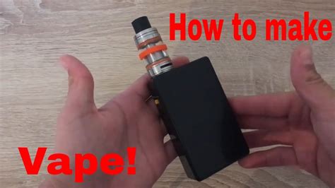 How To Make Vape Youtube