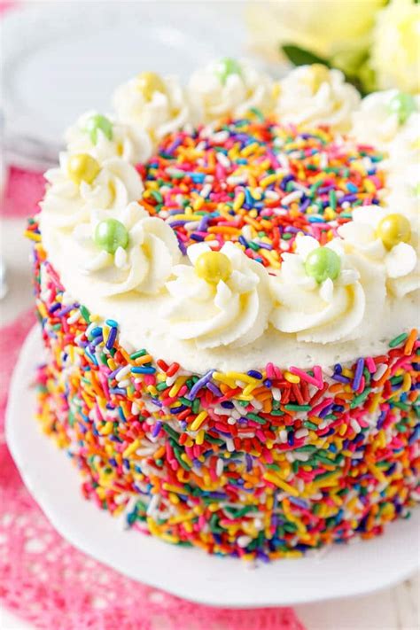 Funfetti Birthday Cake Sugar And Soul