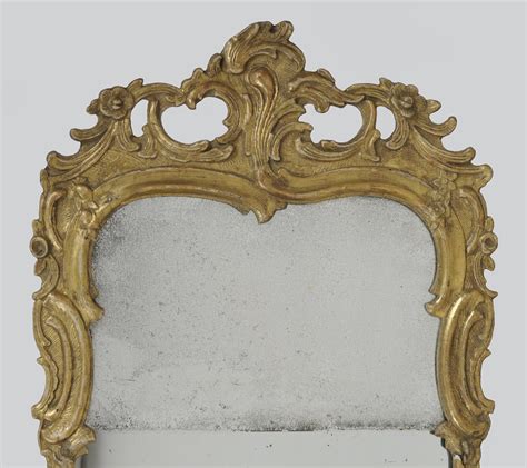 Antique Dutch Rococo Giltwood Pier Mirror Antique Dutch Mirrors