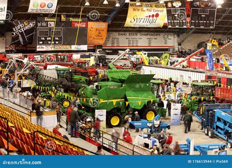 The Trade Show At The Annual Idaho Agricultural Expo Editorial Stock