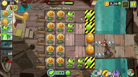 Plants Vs Zombies 2 Pirate Seas Day 24 Gameplay Survive And