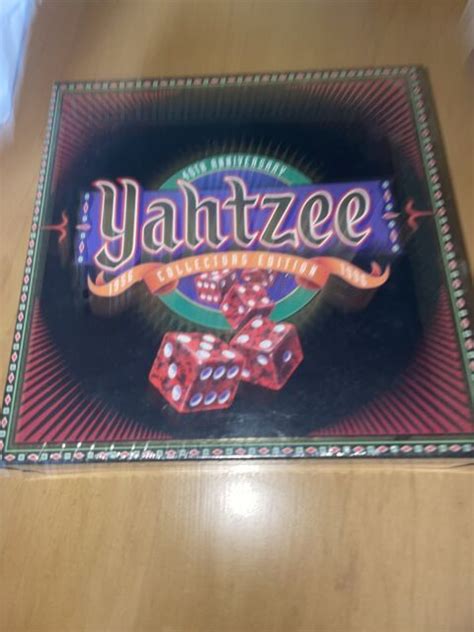 Milton Bradley 40th Anniversary Yahtzee Collectors Edition 1995 Game