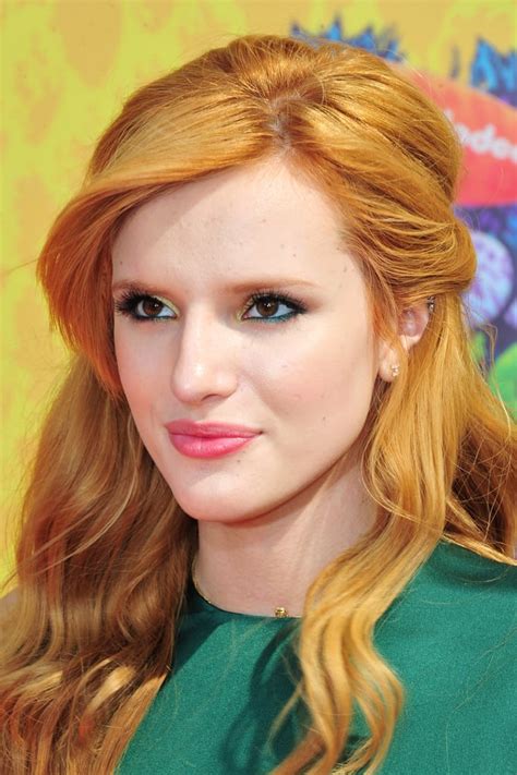 know how to accent your hair color with makeup bella thorne best beauty looks popsugar