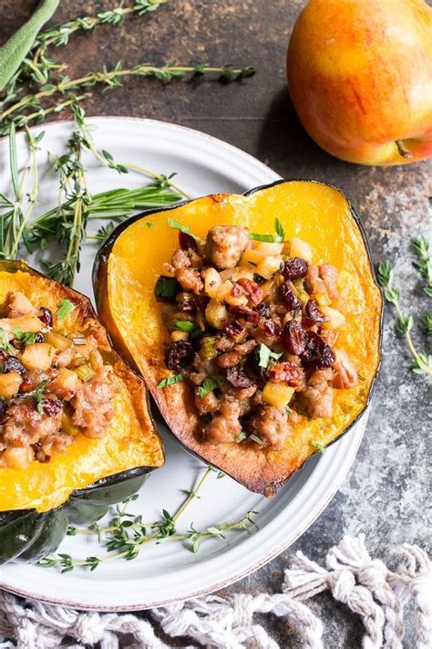 This Roasted Stuffed Acorn Squash Is Filled With All Your Favorites