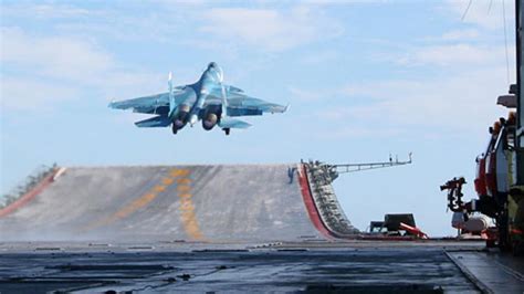 Russian Jet Crashes Into Sea During Attempted Landing On Kuznetsov Carrier