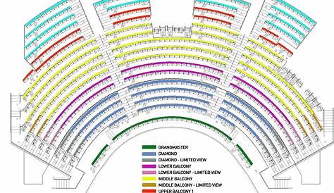 Seating Chart Youtube Theater